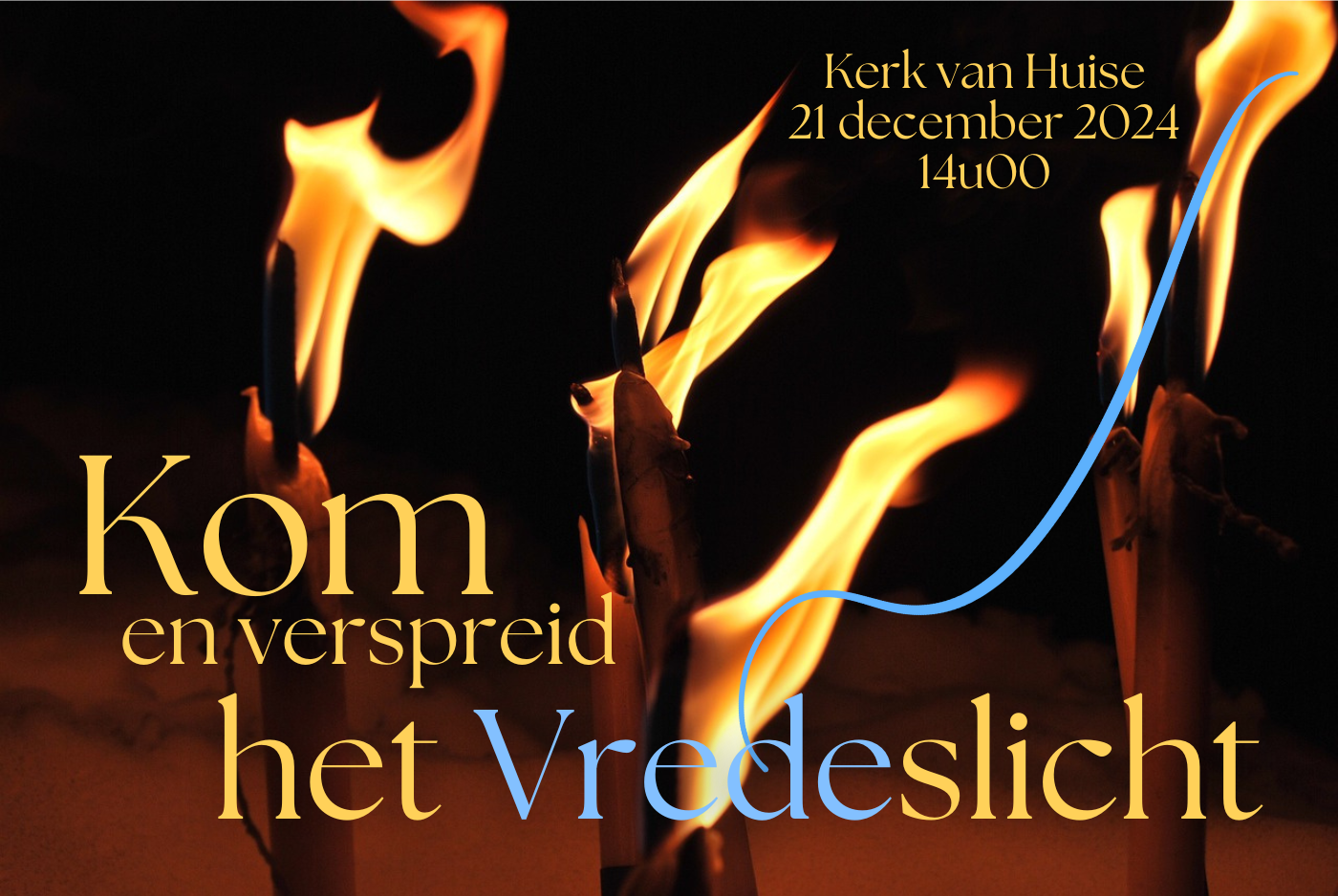 Vredeslicht 2024 - 1e flyer